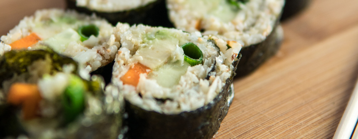 Cauliflower Rice Sushi